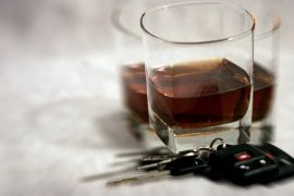 Alcohol Drink and Car Keys